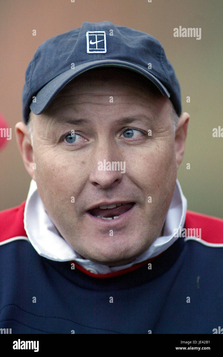 RUSSELL SLADE SCARBOROUGH MANAGER MCAIN STADIUM SCARBOROUGH 17 January 2004 Stock Photo