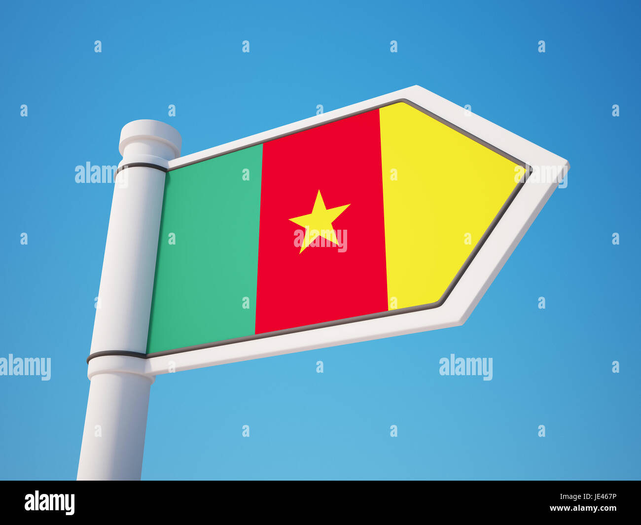 Cameroon road sign hi-res stock photography and images - Alamy
