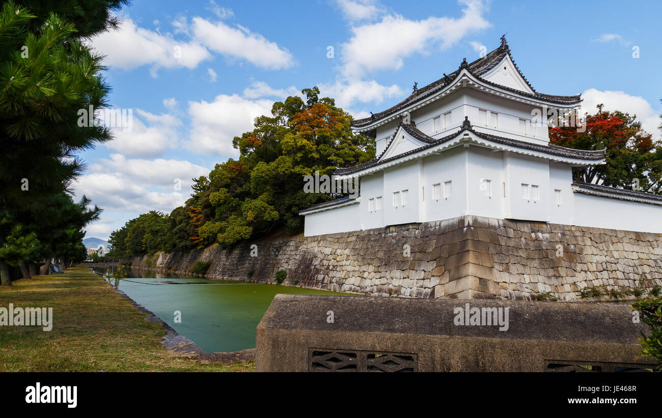 Nijo Castle in Kyoto, Japan Stock Photo