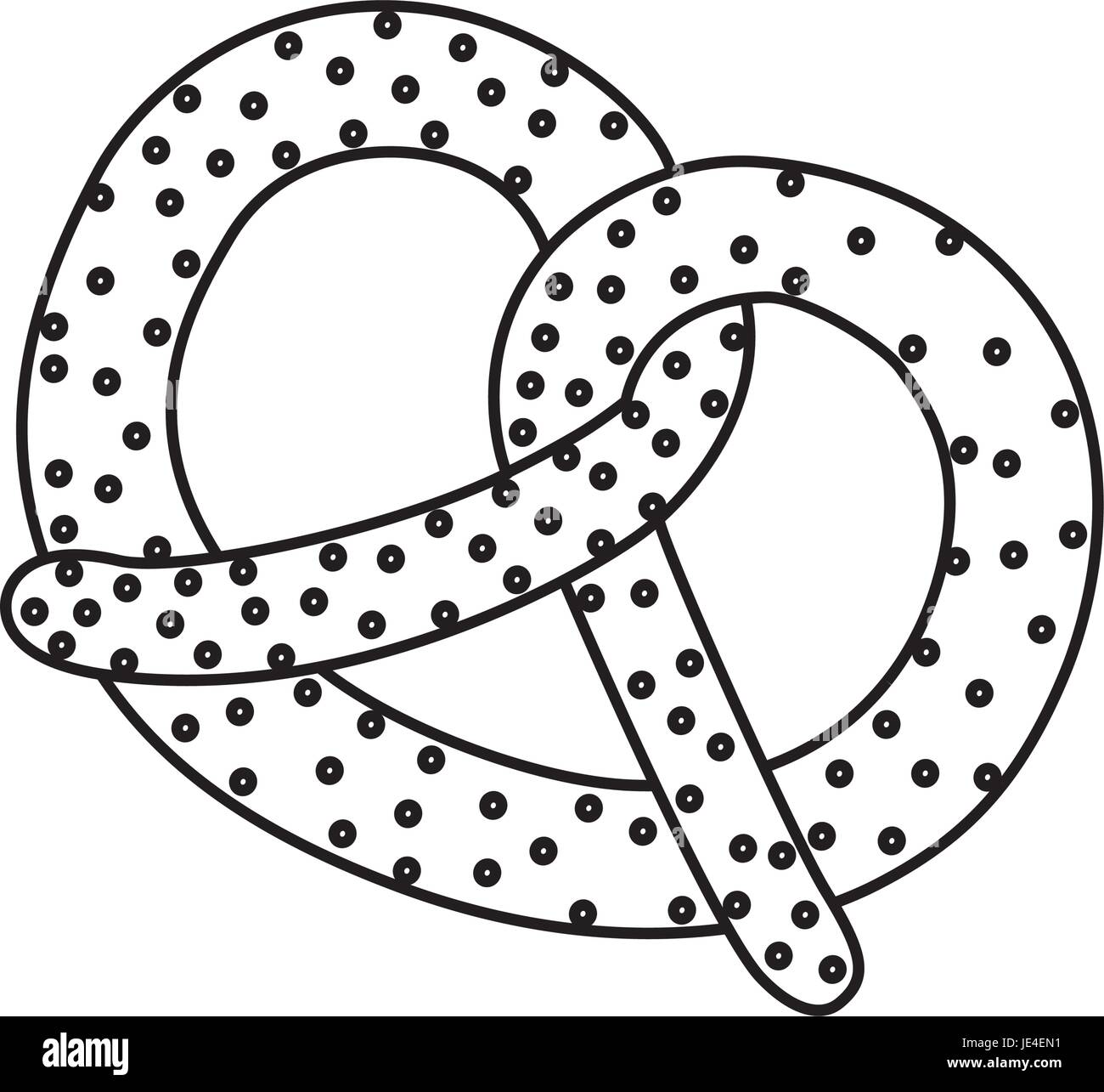 pretzel icon image Stock Vector Image &amp; Art - Alamy
