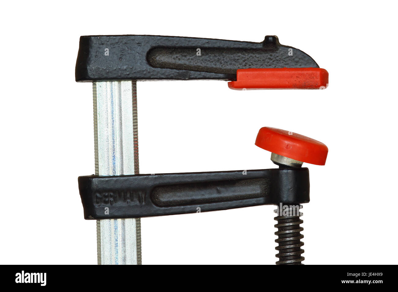 Detail of the hand clamp hand tool Stock Photo Alamy