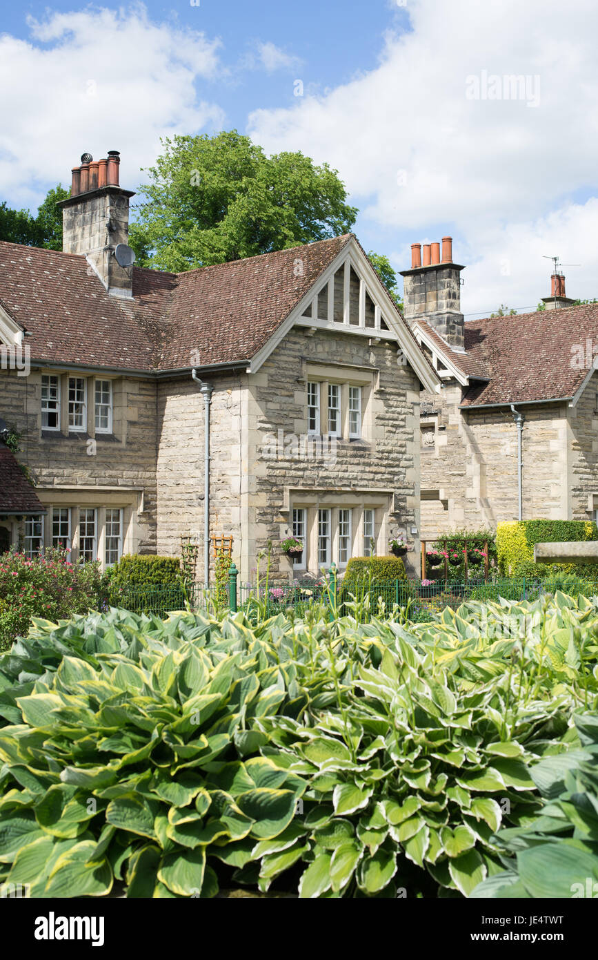Housing at Ford and Etal Estate, Northumberland, England Stock Photo