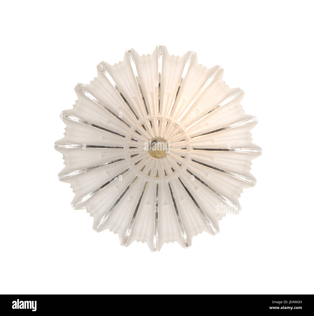 wall or ceiling light. 1960's or 1970's Stock Photo