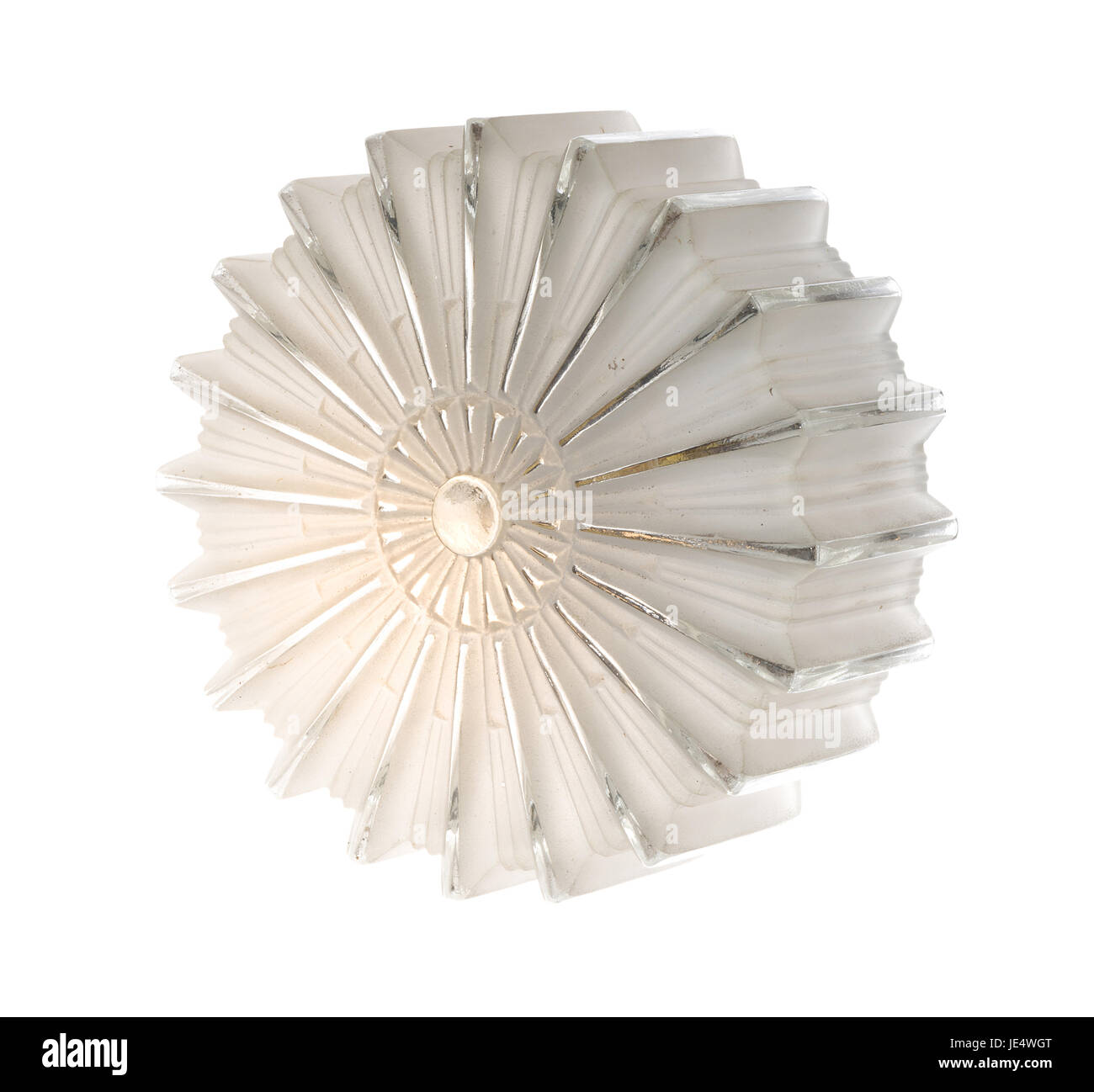 wall or ceiling light. 1960's or 1970's Stock Photo