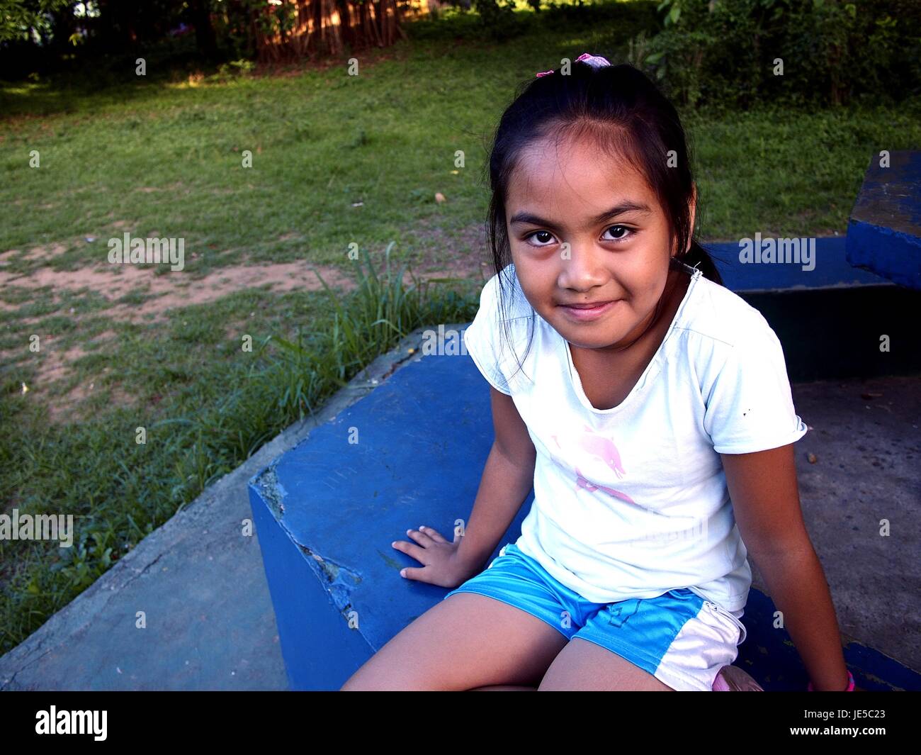 Child Girl Portrait Philippines High Resolution Stock Photography and ...