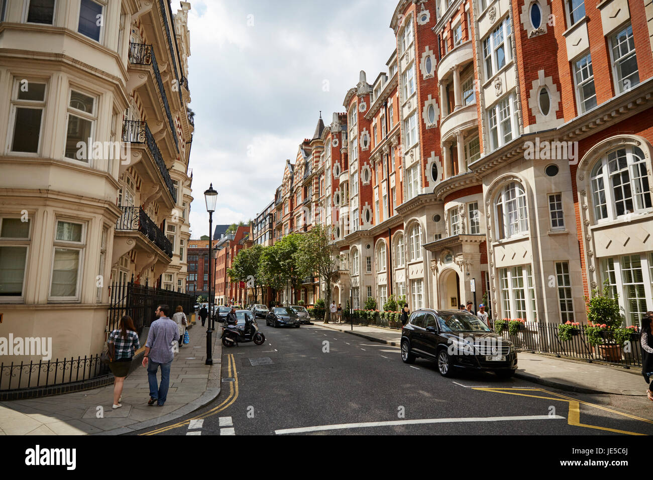 Basil Street, London, UK Stock Photo Alamy