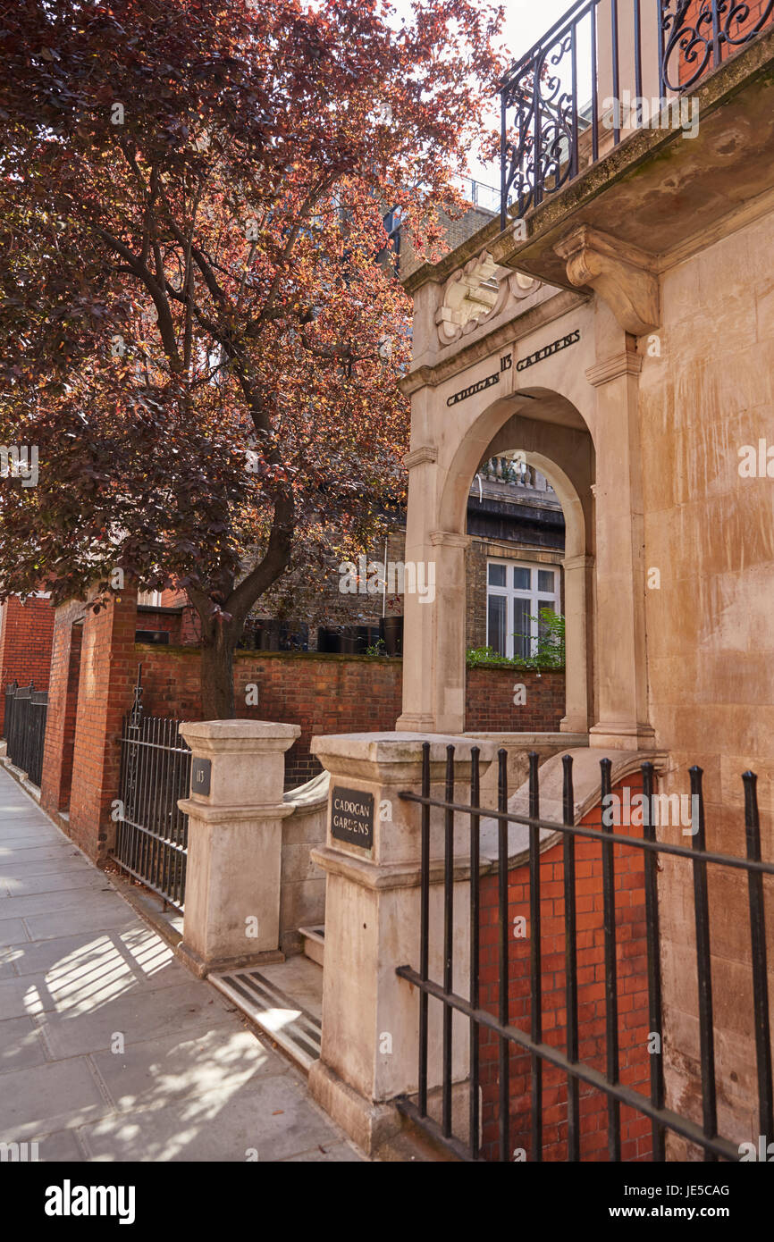 Cadogan Gardens, London, UK Stock Photo Alamy