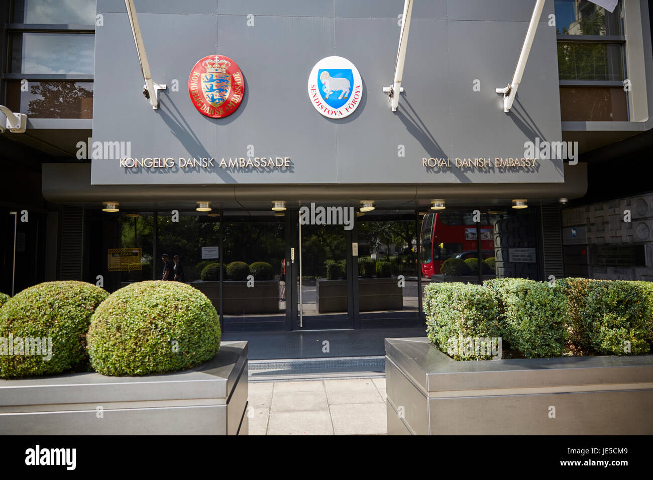 Embassy of Royal Danish, London, UK Stock Photo Alamy