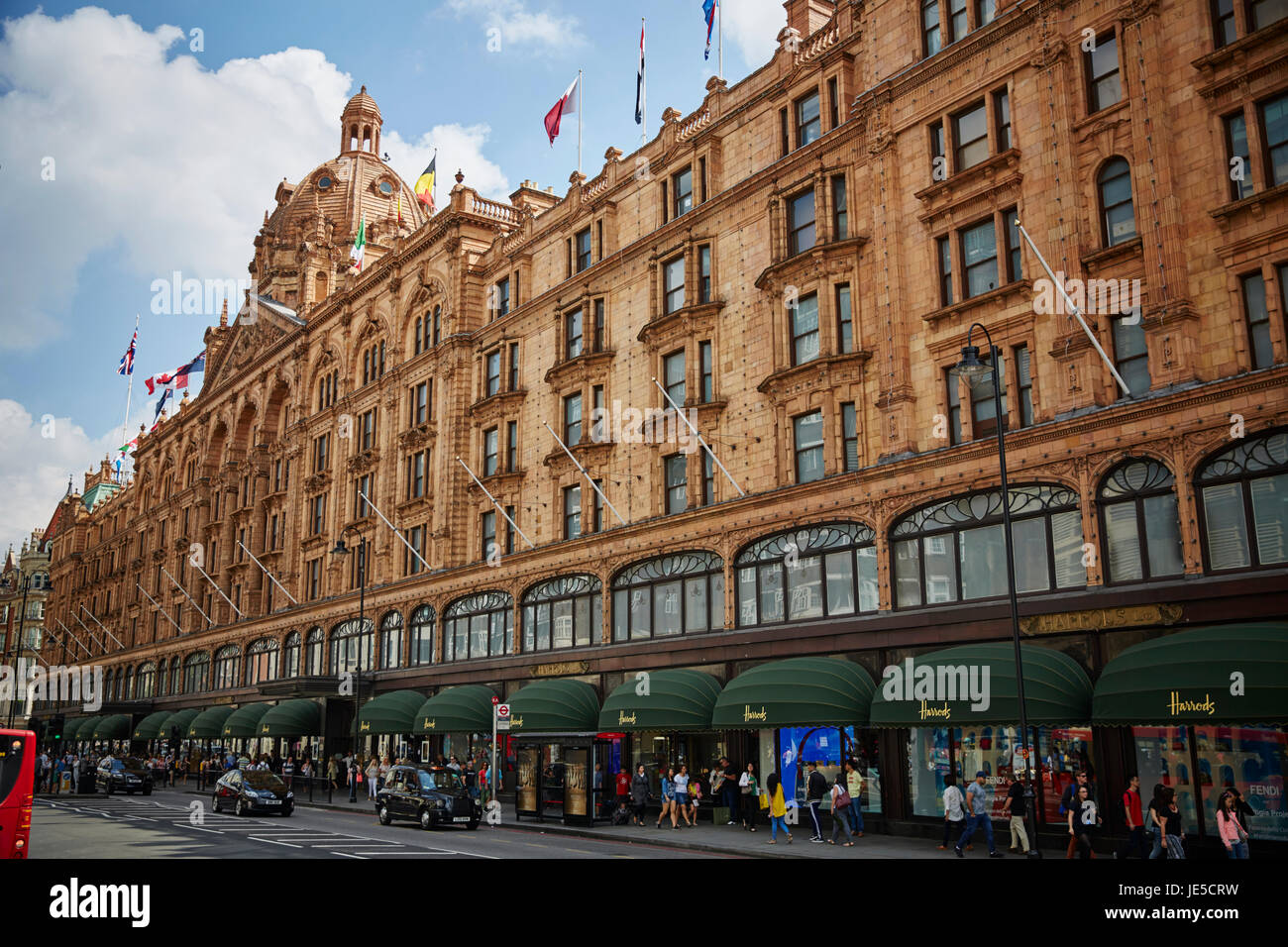 Harrods, London, UK Stock Photo Alamy