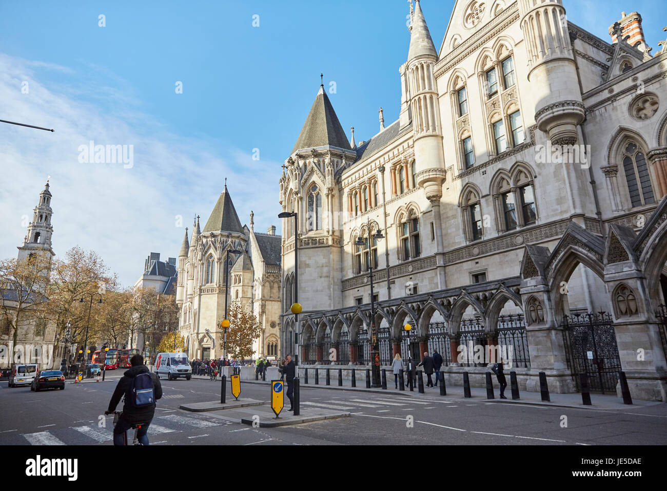 Royal Court of Justice, London, UK Stock Photo