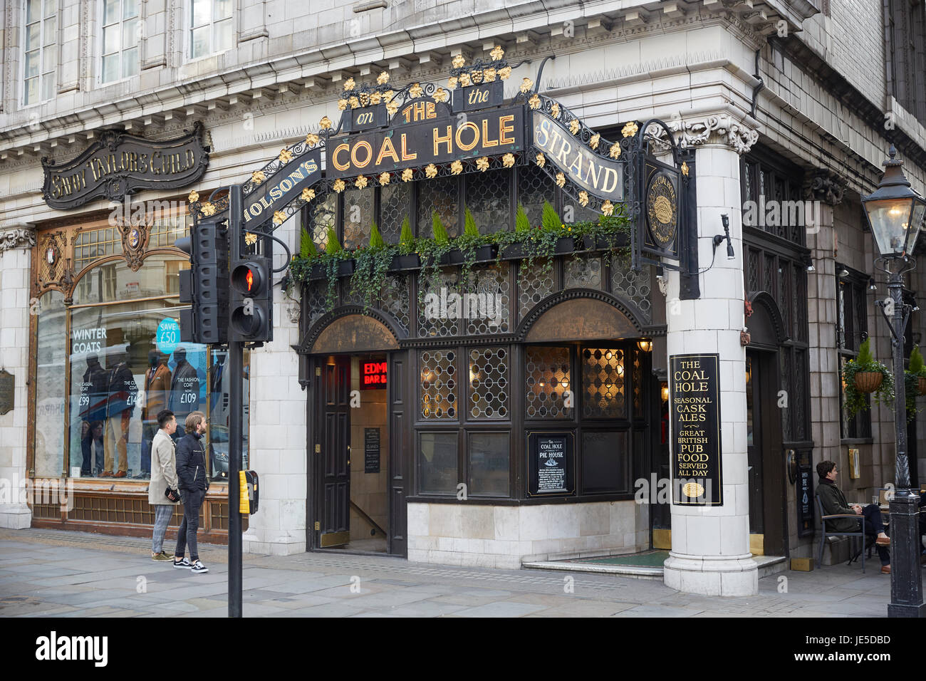 The Coal Hole Pub, London, UK Stock Photo Alamy