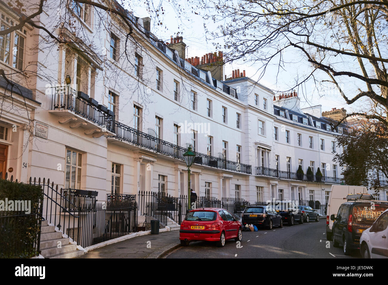 Egerton Crescent, London, UK Stock Photo Alamy