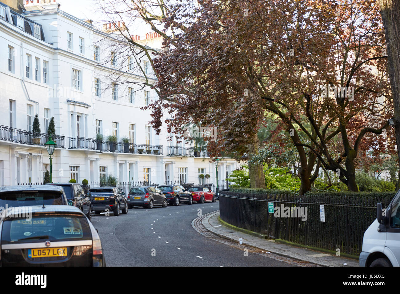 Egerton Crescent, London, UK Stock Photo Alamy