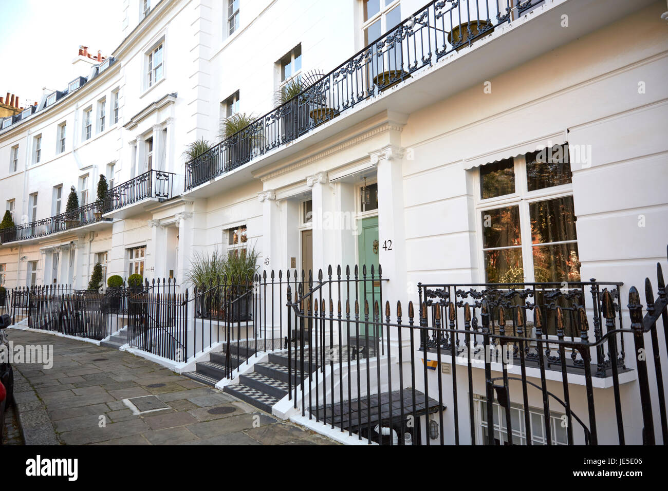 Egerton Crescent, London, UK Stock Photo Alamy