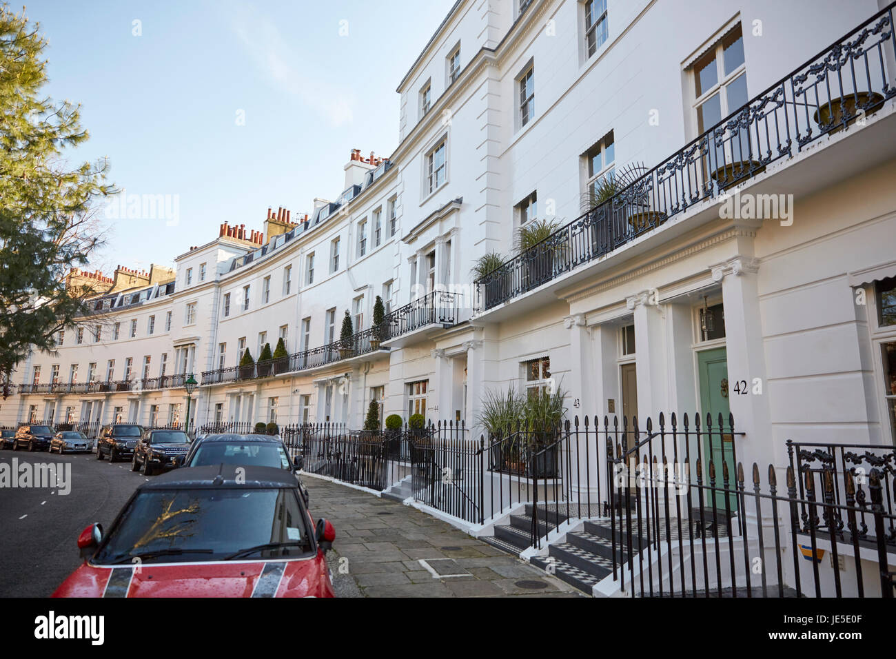 Egerton Crescent, London, UK Stock Photo