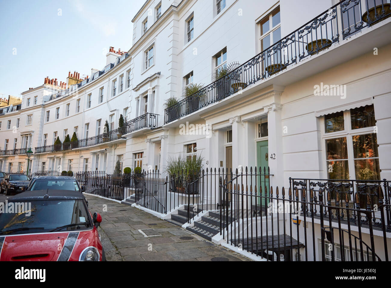 Egerton Crescent, London, UK Stock Photo Alamy