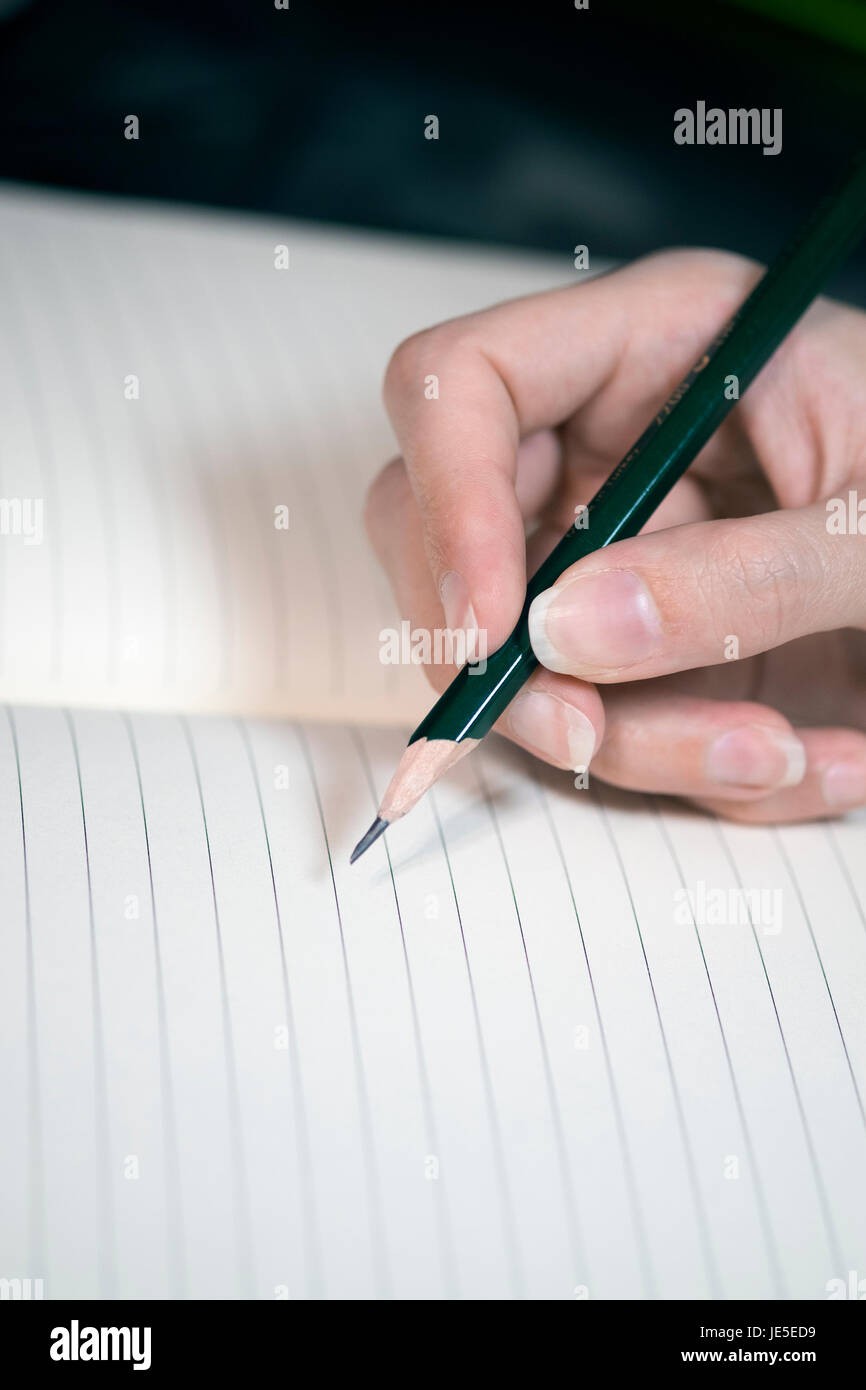 Opened notepad hi-res stock photography and images - Alamy