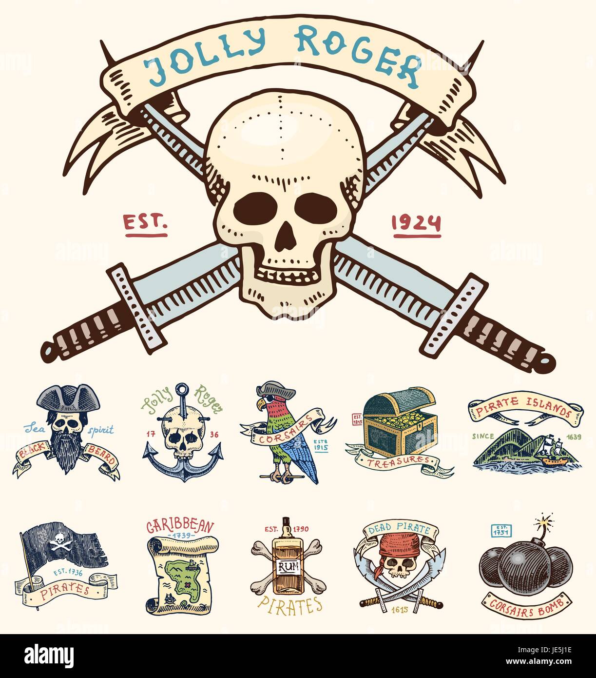 46 Jolly Roger Tattoos Collection