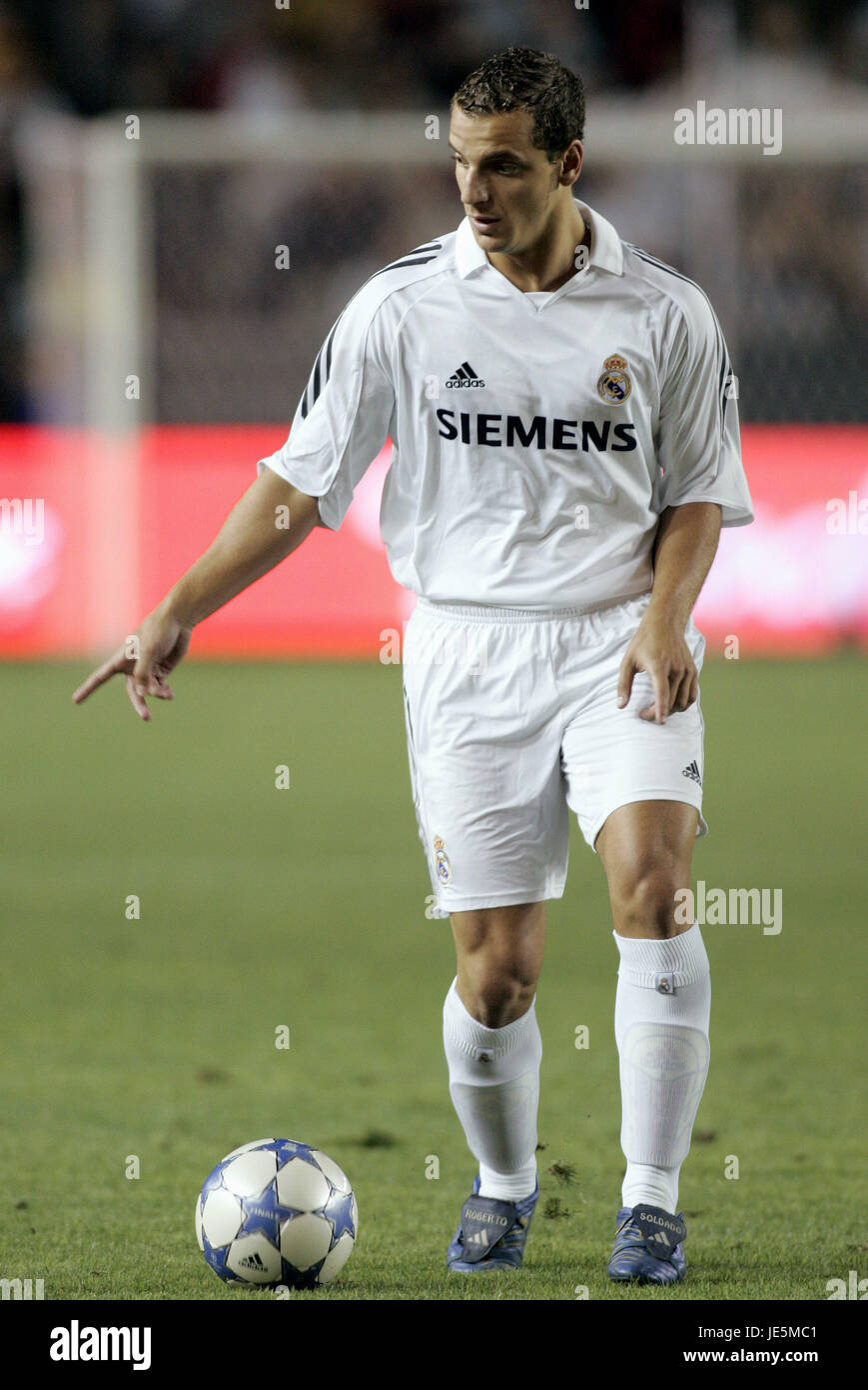 ROBERTO SOLDADO REAL MADRID CF HOME DEPOT CENTER CARSON LOS ANGELES USA 19 July 2005 Stock Photo