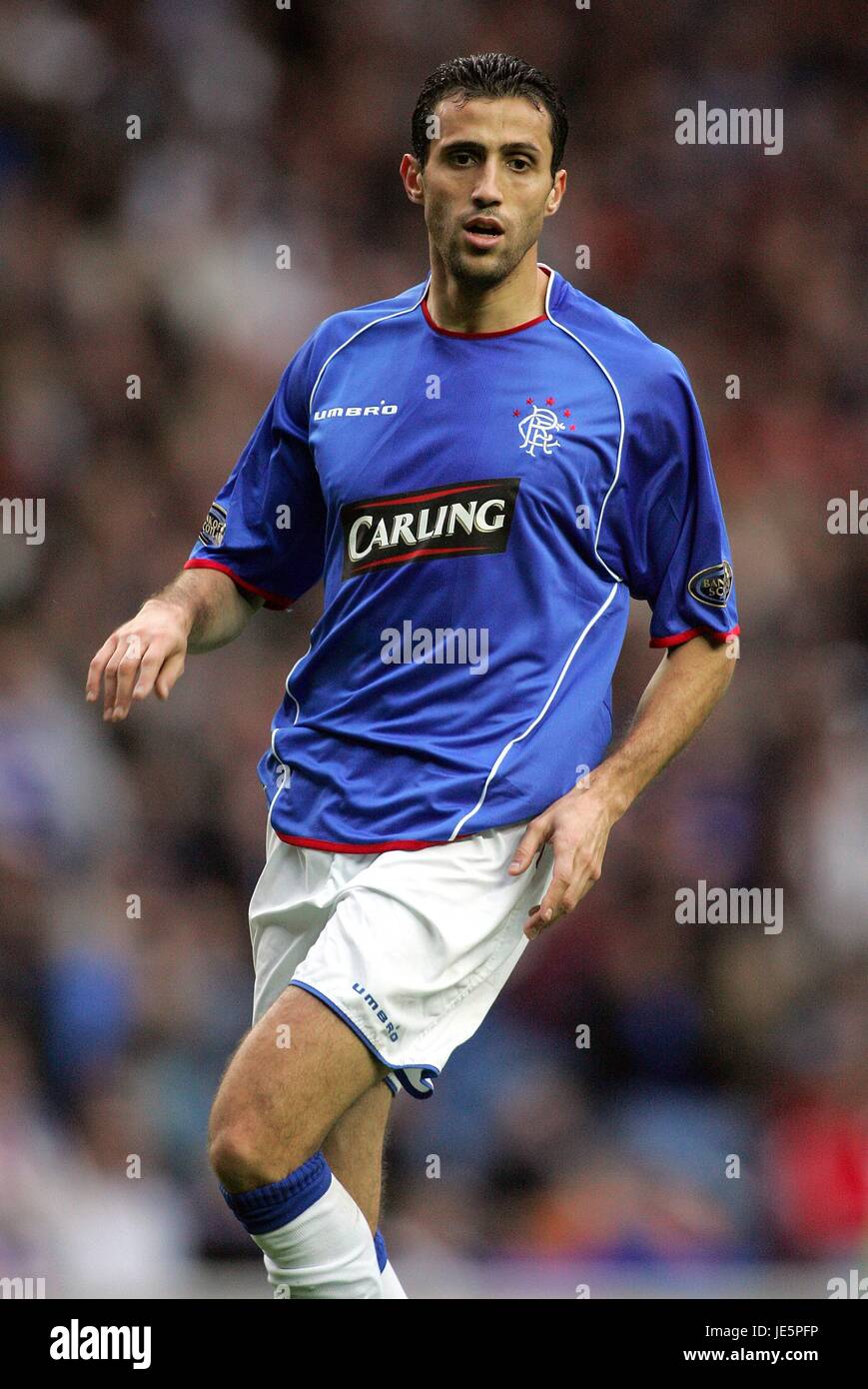 BRAHIM HEMDANI GLASGOW RANGERS FC IBROX STADIUM GLASGOW SCOTLAND 22