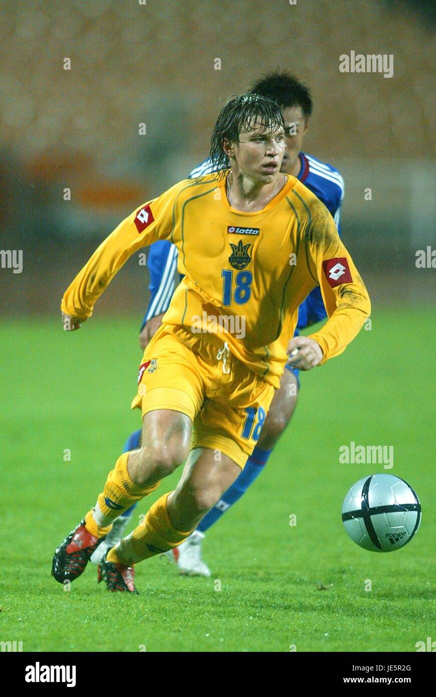 Yevhen Rudakov RUSIAN ROTAN UKRAINE & DYNAMO KIEV RESPUBLIKANSKYI STADIUM KIEV UKRAINE ...