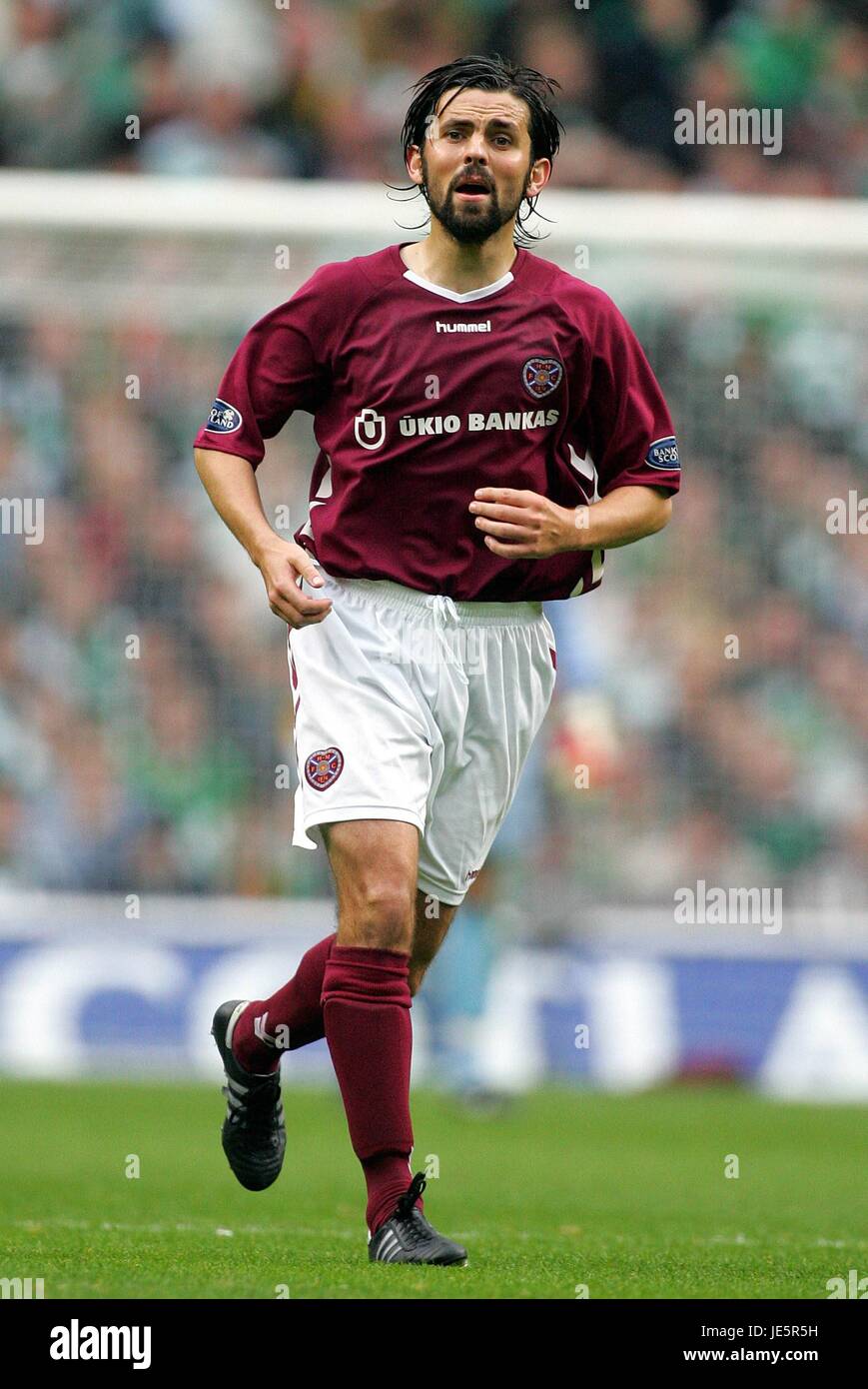 PAUL HARTLEY HEART OF MIDLOTHIAN FC PARK HEAD STADIUM CELTIC PARK