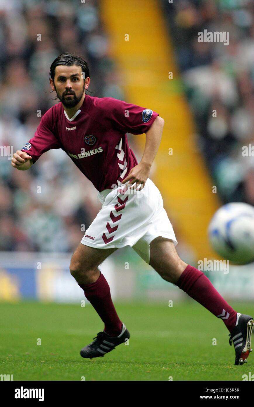 PAUL HARTLEY HEART OF MIDLOTHIAN FC PARK HEAD STADIUM CELTIC PARK ...