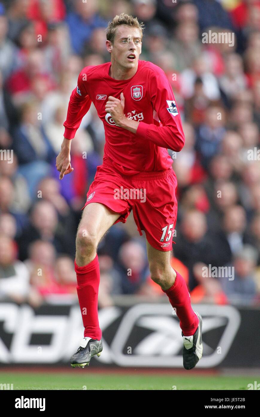 Peter Crouch Liverpool Fc Anfield Liverpool England 02 October 2005