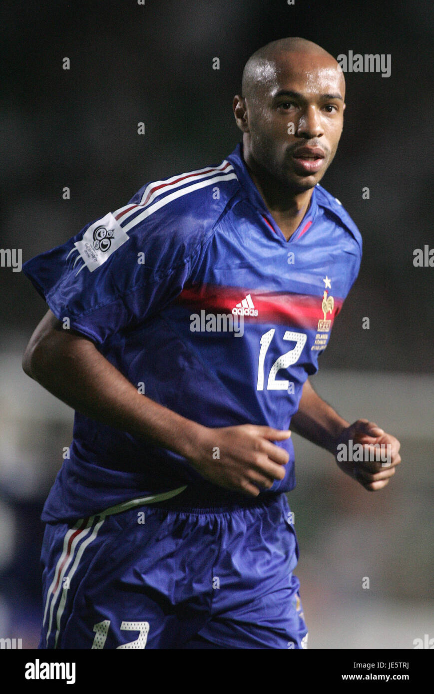 THIERRY HENRY FRANCE & ARSENAL FC LANSDOWNE ROAD DUBLIN 07 September 2005 Stock Photo