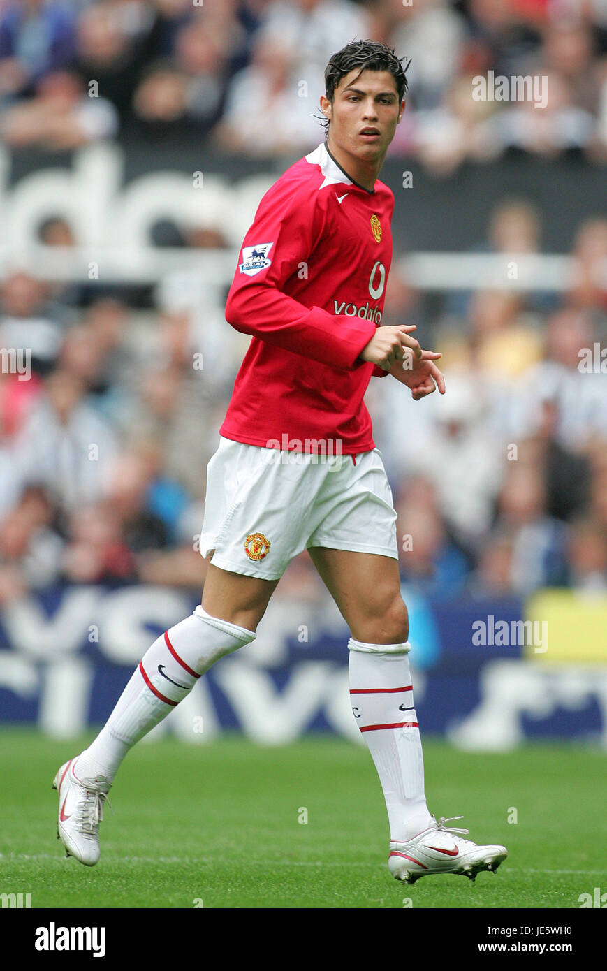 CRISTIANO RONALDO MANCHESTER UNITED FC ST.JAMES PARK NEWCASTLE 28 August  2005 Stock Photo - Alamy