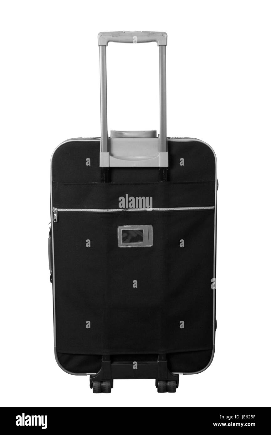 Luggage on White Background Stock Photo