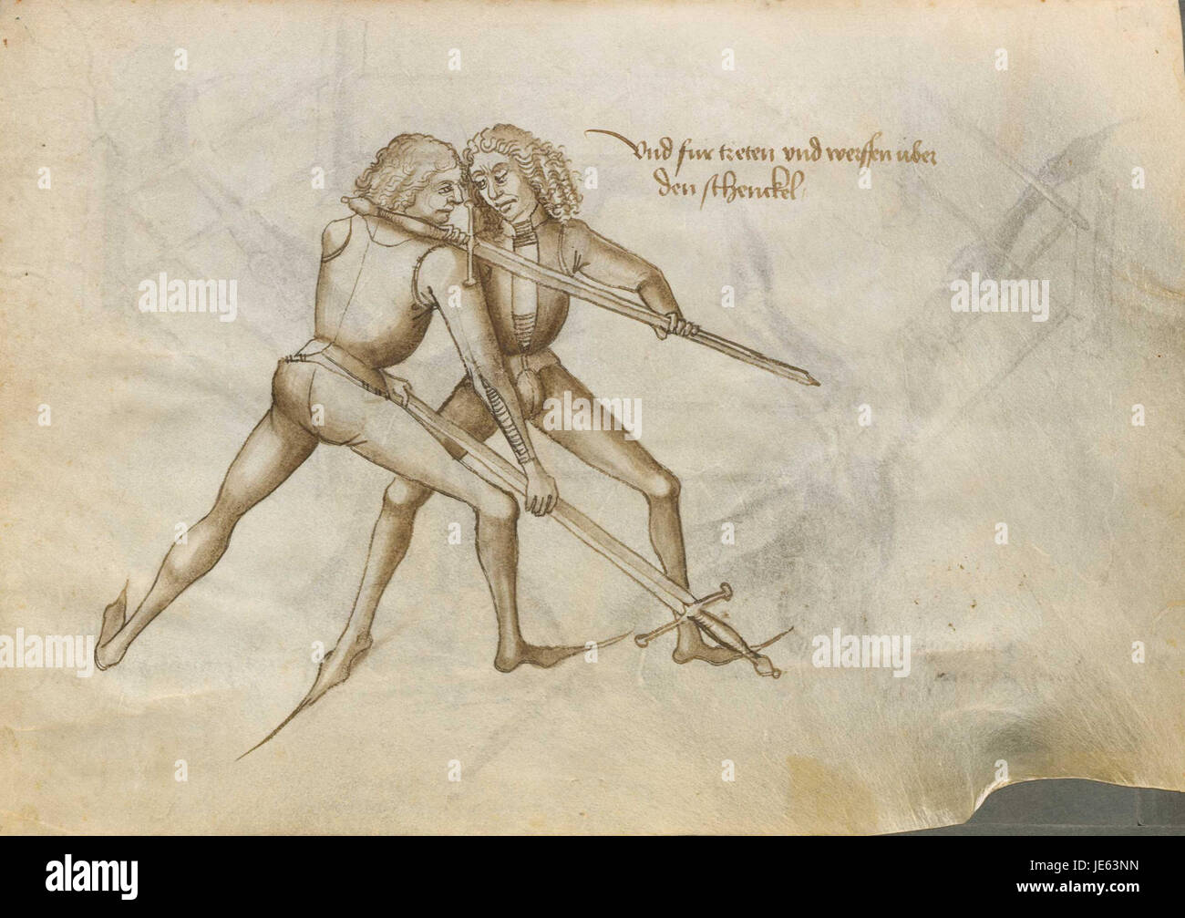 Talhoffer Drawings 'De Fechtbuch Talhoffer 074' is a medieval German fencing manual ...