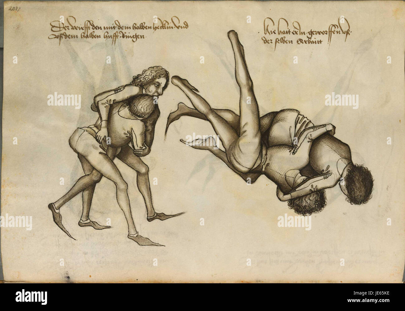 Talhoffer Grapling The Fechtbuch by Talhoffer, a German fencing manual from the 15th ...