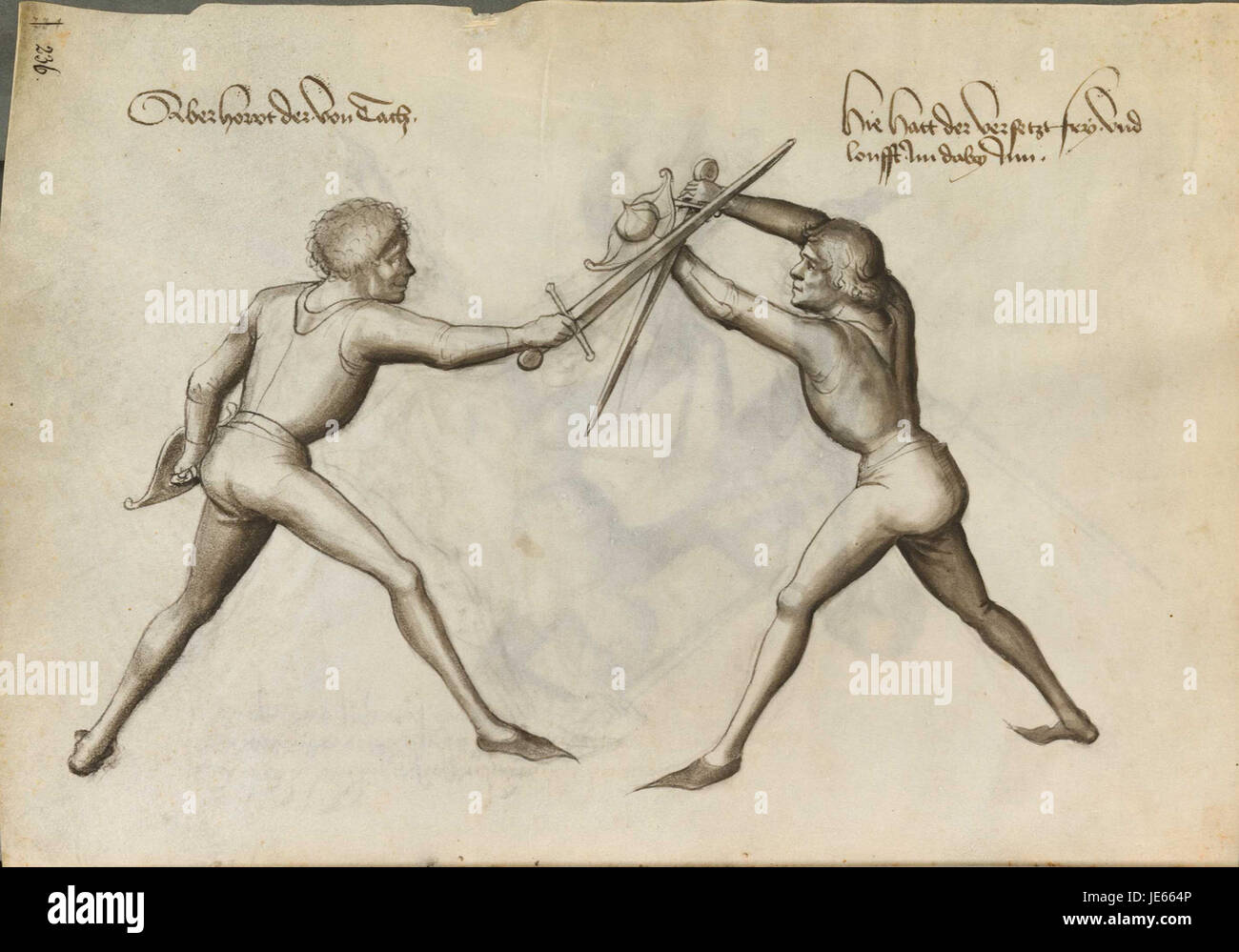 Talhoffer Grapling 'De Fechtbuch Talhoffer 234' is another page from Hans Talhoffer’s ...