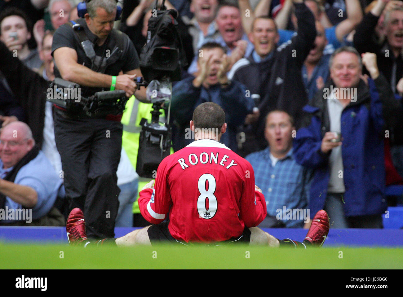 WAYNE ROONEY, MANCHESTER UNITED FC, EVERTON V MAN UTD, 2005 Stock Photo -  Alamy