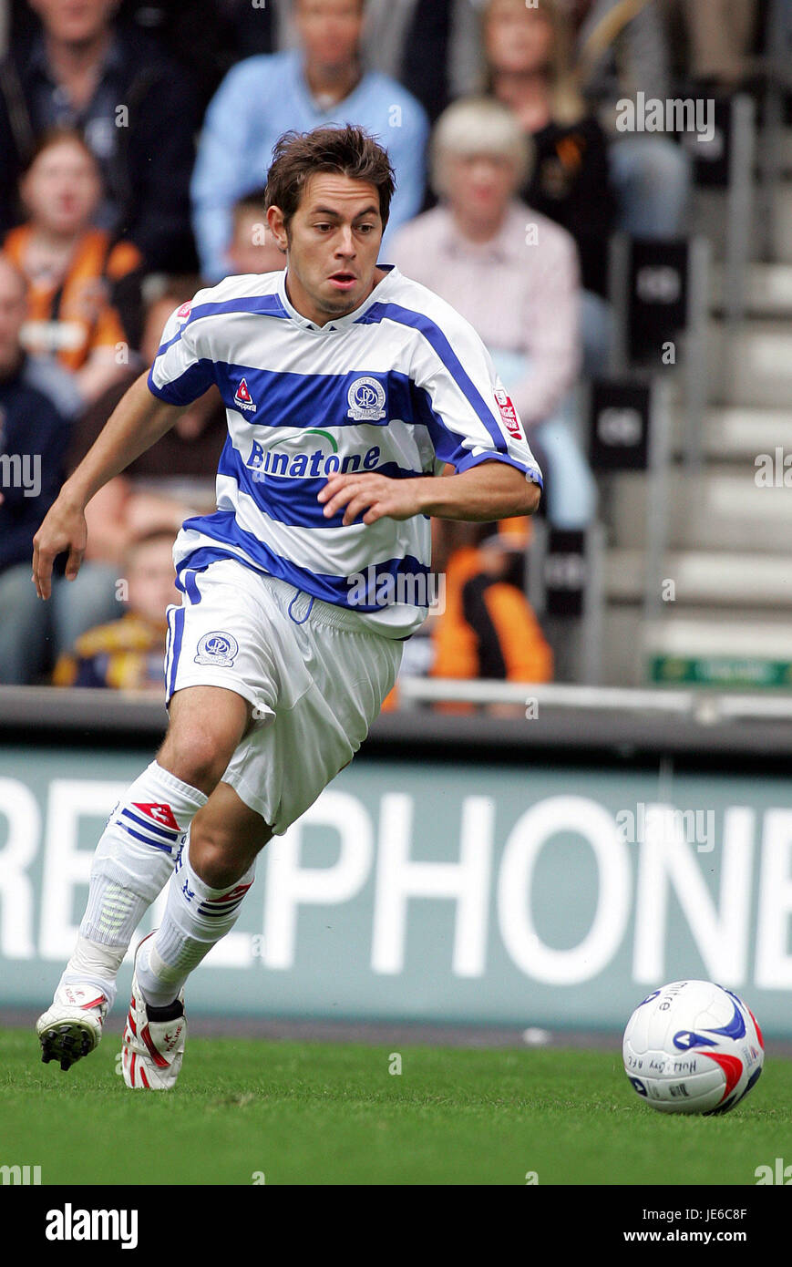 LEE COOK QUEENS PARK RANGERS FC KC STADIUM HULL ENGLAND 06 August 2005 ...