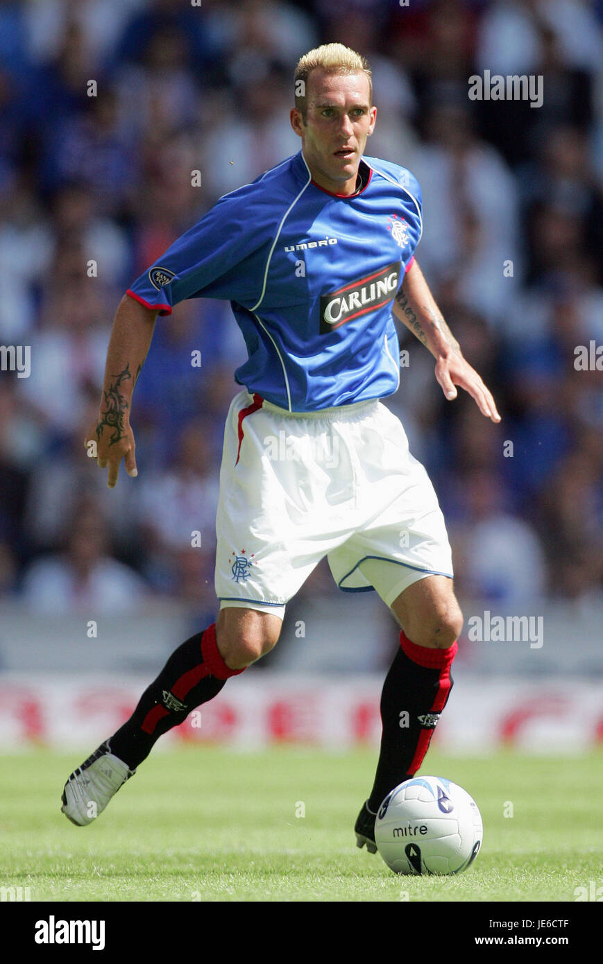FERNANDO RICKSEN GLASGOW RANGERS FC IBROX STADIUM GLASGOW SCOTLAND 31 ...