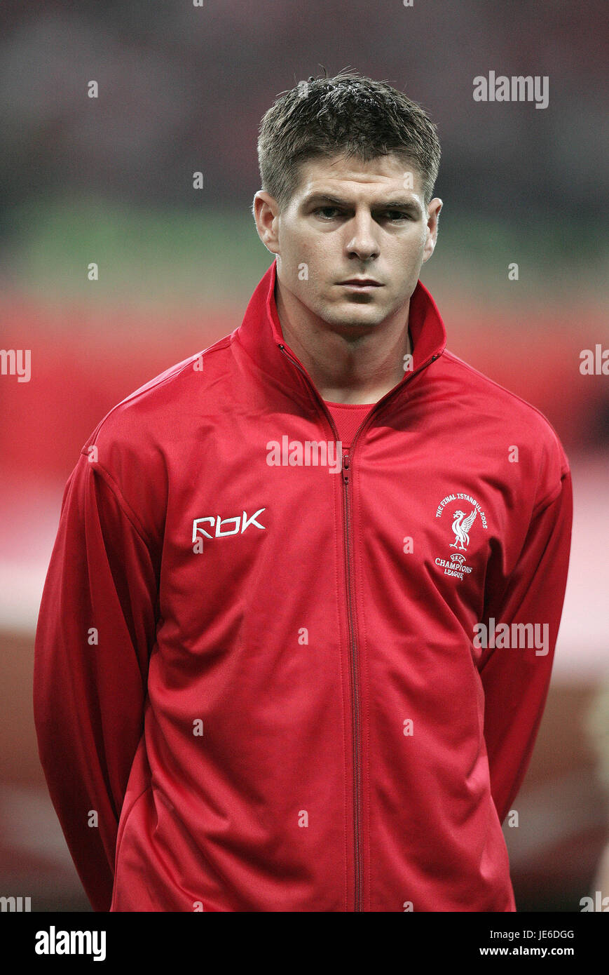 STEVEN GERRARD CHAMPIONS LEAGUE FINAL 2005 ISTANBUL TURKEY 25 May 2005  Stock Photo - Alamy