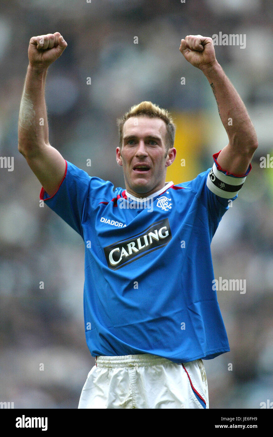 FERNANDO RICKSEN GLASGOW RANGERS FC CELTIC PARK GLASGOW SCOTLAND 20 ...