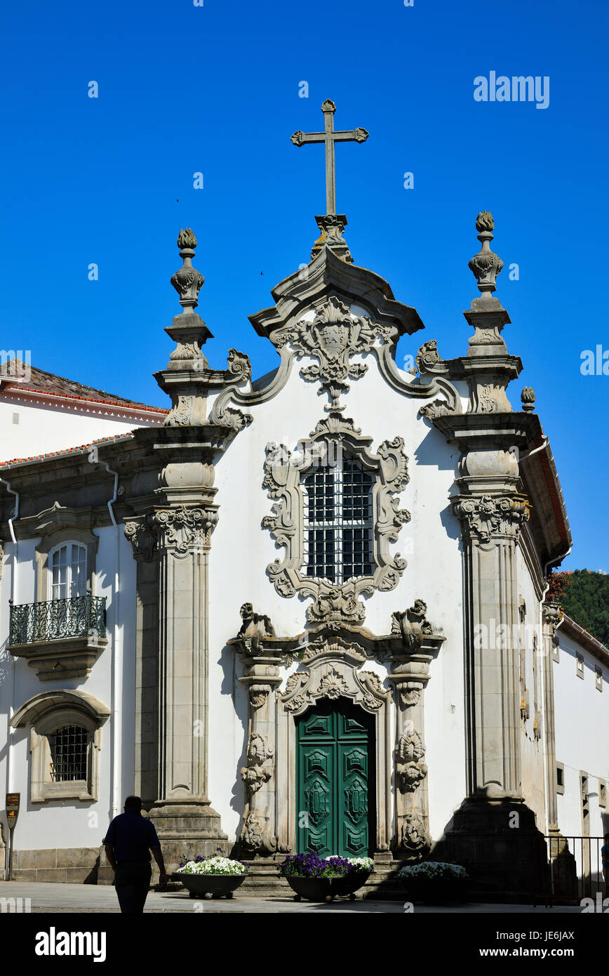 Malheiras chapel. Viana do Castelo, Portugal Stock Photo