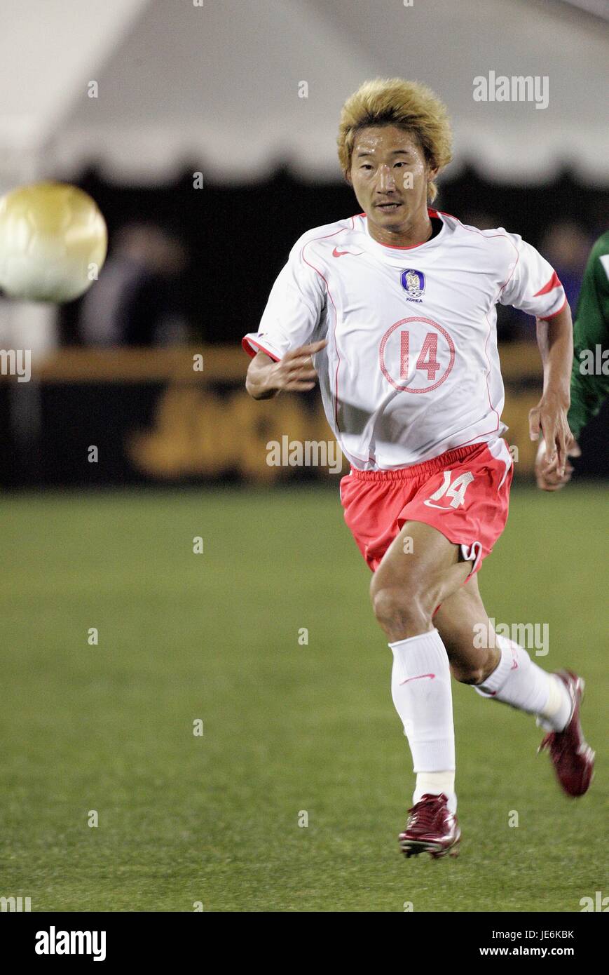 LEE CHUNSOO SOUTH KOREA LOS ANGELES MEMORIAL COLISEUM LOS ANGELES USA