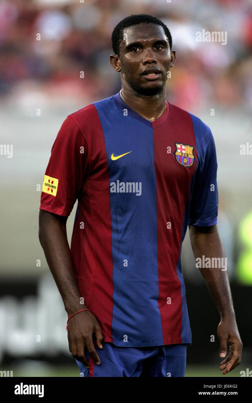 SAMUEL ETO`O FC BARCELONA L.A. MEMORIAL COLISEUM LOS ANGELES USA 06 ...