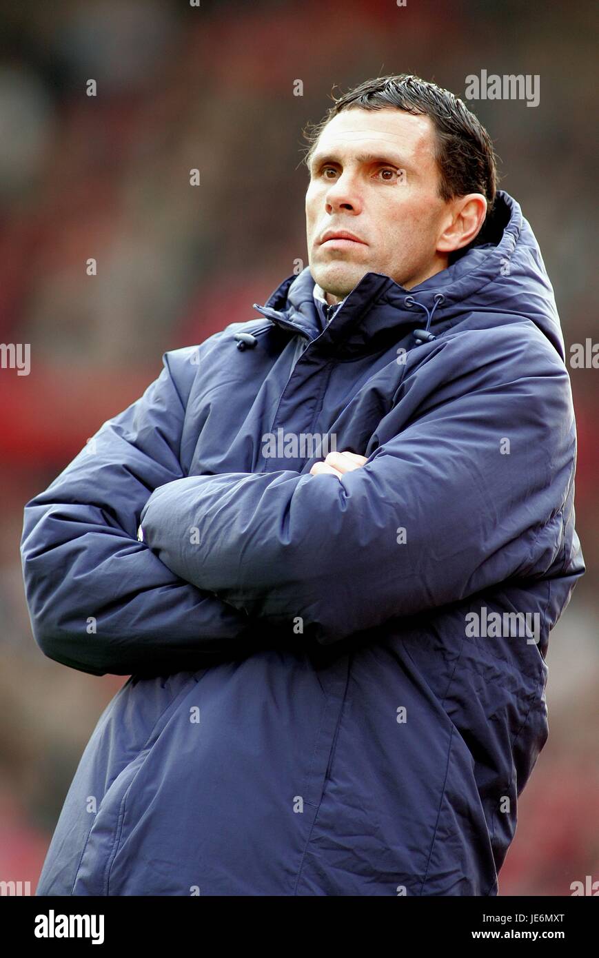 GUSTAVO POYET LEEDS UNITED ASSISTANT MANAGER OAKWELL BARNSLEY ENGLAND 04 November 2006 Stock Photo