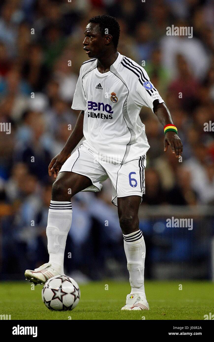 MOHAMADOU DIARRA REAL MADRID CF THE BERNABEU MADRID SPAIN 26 September ...