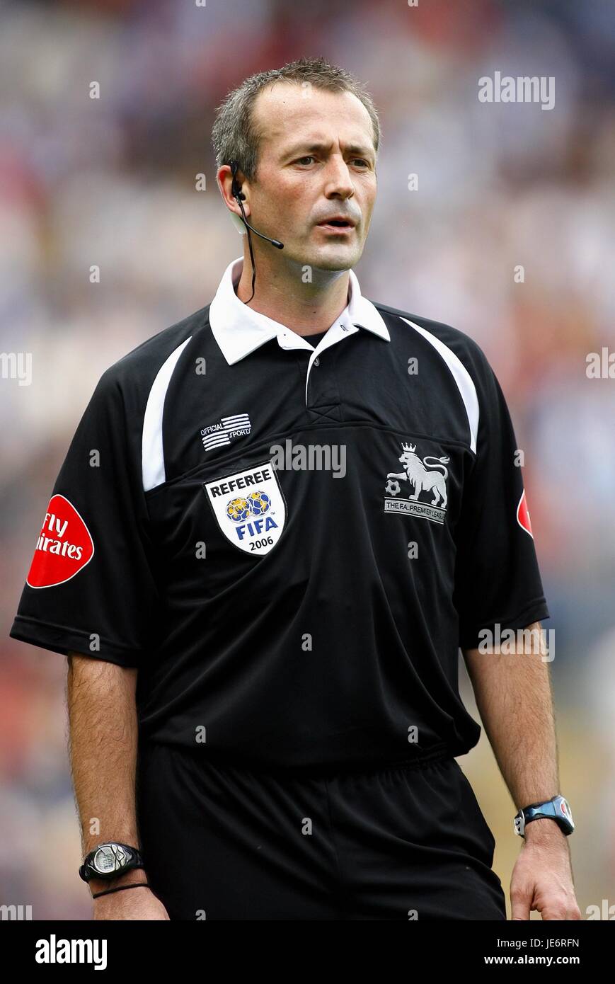 Martin Atkinson Referee Ewood Park Blackburn England 17 September Stock Photo Alamy
