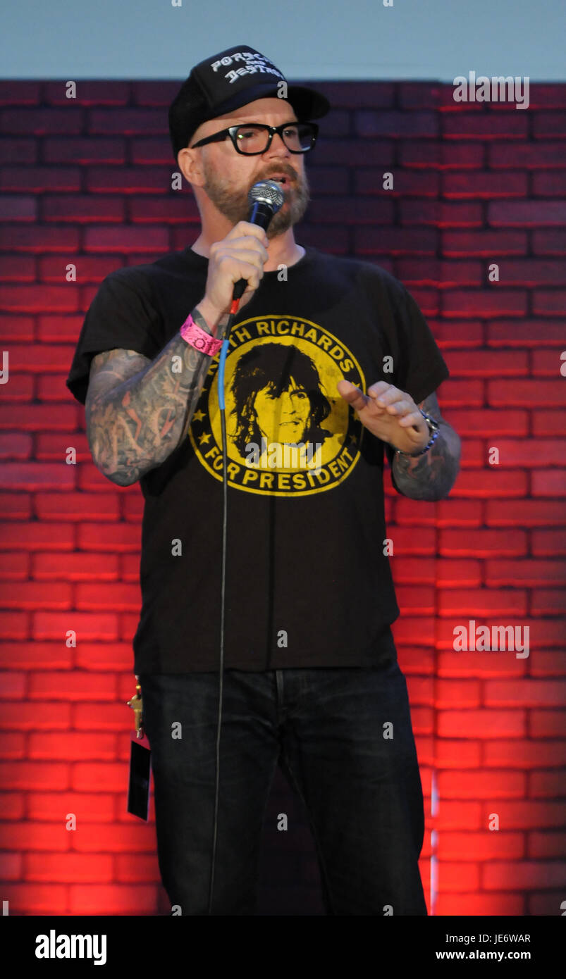 Rock on the Range Festival 2017 - Day 3 - Comedy performances at Mapfre Stadium  Featuring: Dean Delray Where: Columbus, Ohio, United States When: 21 May 2017 Credit: C.M. Wiggins/WENN.com Stock Photo