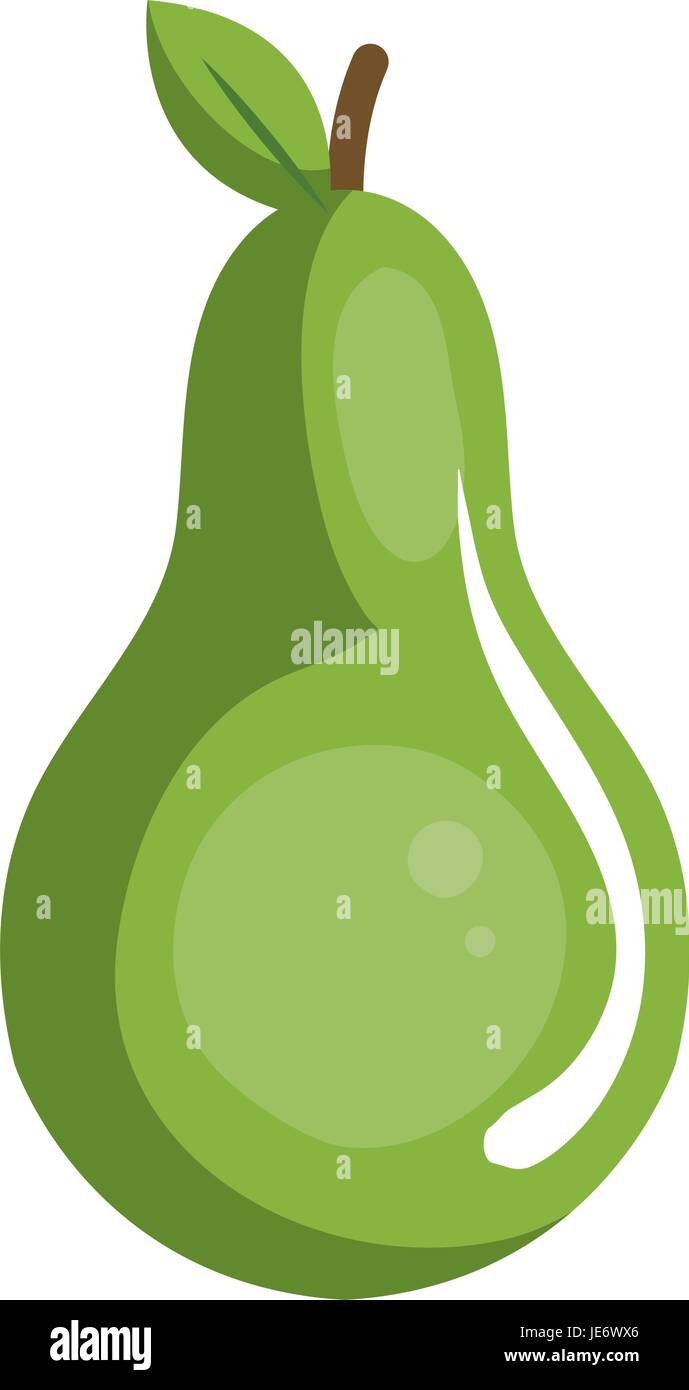 pear fresh fruit icon Stock Vector Image & Art - Alamy