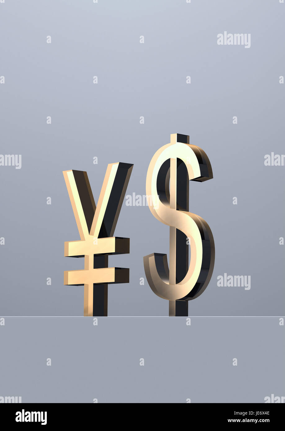 Yen character hi-res stock photography and images - Alamy