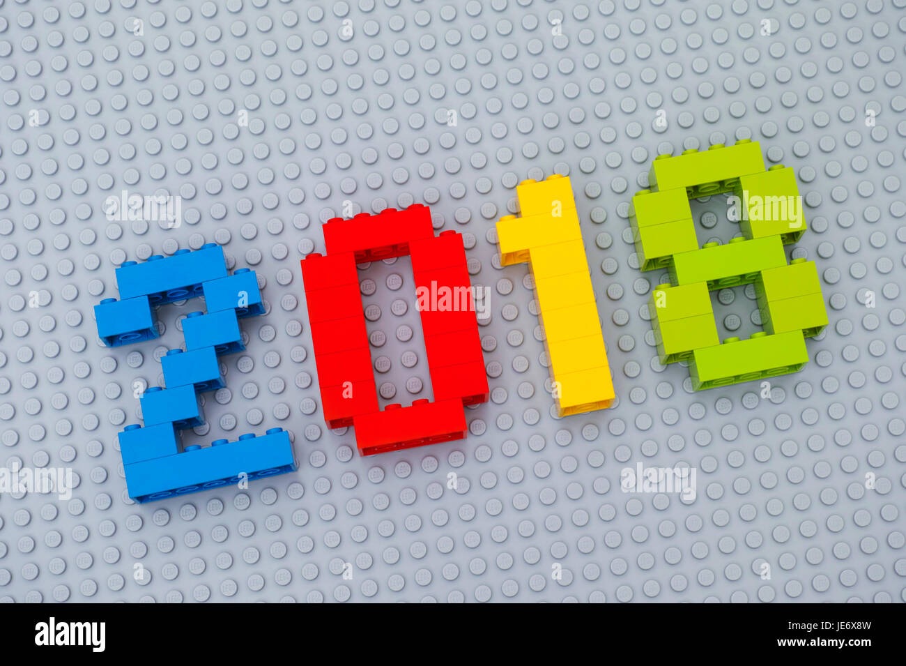 Lego numbers hi-res stock photography and images - Alamy