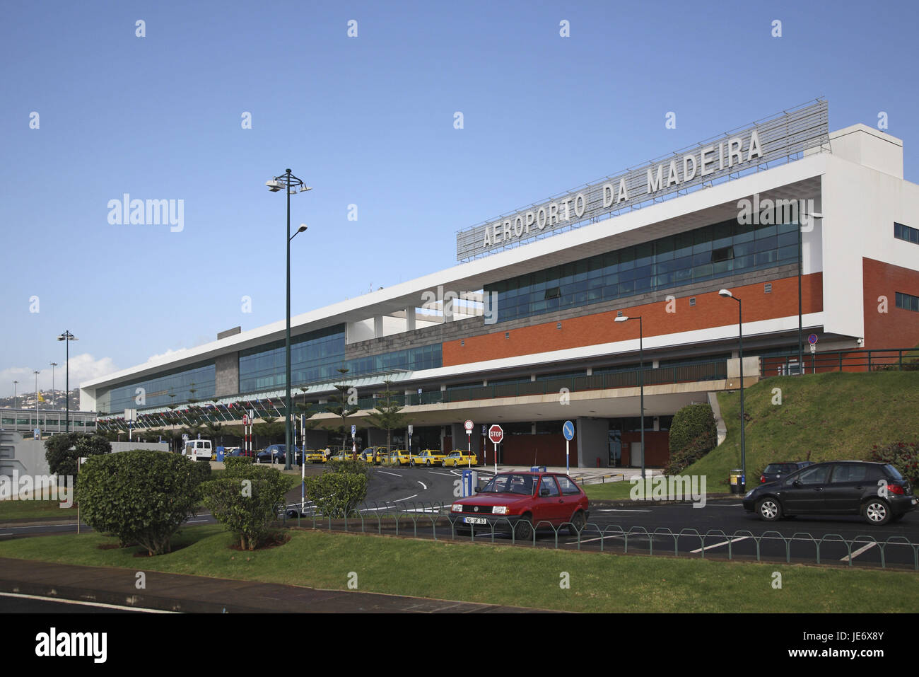 Portugal, Madeira, Funchal, airport, Stock Photo
